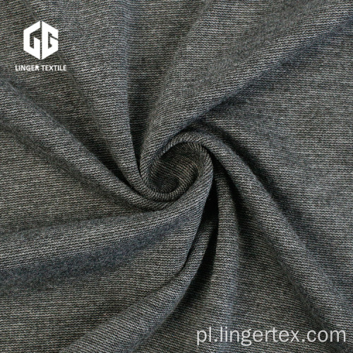 TR Grey Melange Spandex Roma Fabric Use